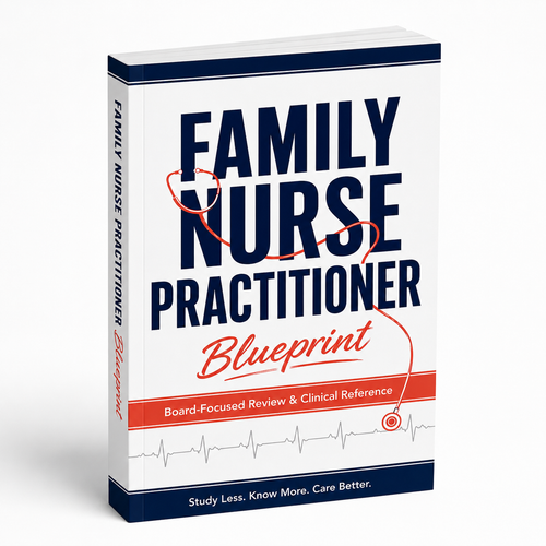 The FNP Blueprint: The Complete Study & Clinical Reference Guide for Family Nurse Practitioner Board Exam Success and Real-World Practice